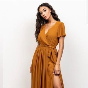 baltic born saffron dress